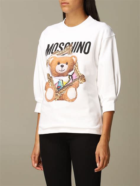 moschino sweatshirt women.